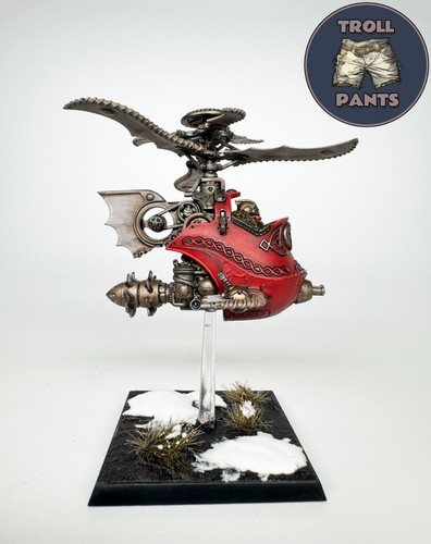 Dwarf dwarves gyrocopter - gyrocopter,