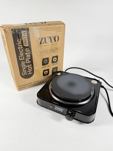 Zuvo single hot plate - single, portable