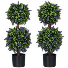 HOMCOM Set of 2 Potted