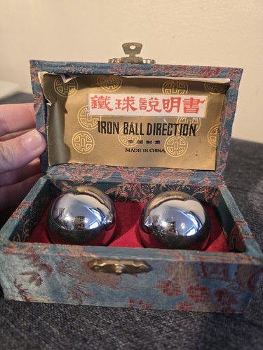Vintage chinese baoding - vintage, health