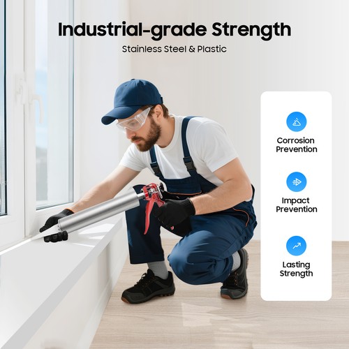 Mortar grouting gun - mortar, pointing
