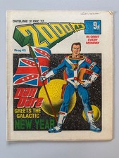 2000AD Comic Prog #45 December 31st 1977 FN NEW YEAR RARE 