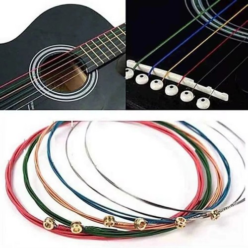 Rainbow colored acoustic - rainbow,