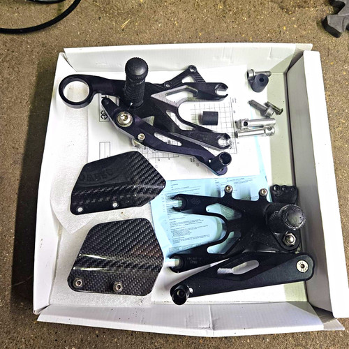 Bmw s1000r gilles rearsets - bmw,