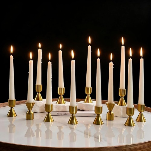 Gold candlestick holder bulk - candlestick,