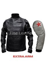 Winter soldier leather - soldier, jacket