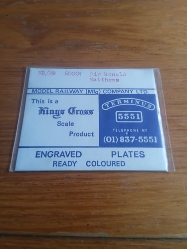 Kings cross gauge loco - 00,