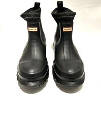 STELLA MCCARTNEY x Hunter Ladies Black Rubber Neoprene Wellies Boot Uk 6.5 /7