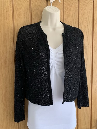 Next black sequin bolero - next, top