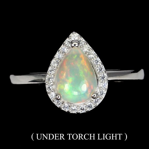 925 sterling silver ring pear - 925,