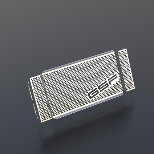 Motorcycle radiator grille - radiator,