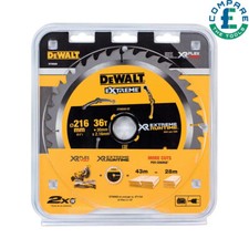 DeWalt DT99569-QZ XR Xtreme Runtime 216mm x 30mm x 36T CSB Saw Blade