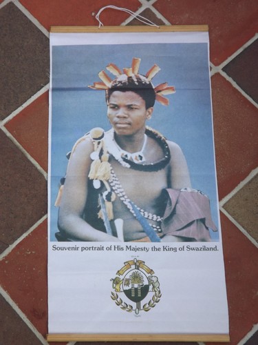 1986 coronation king - coronation, mswati