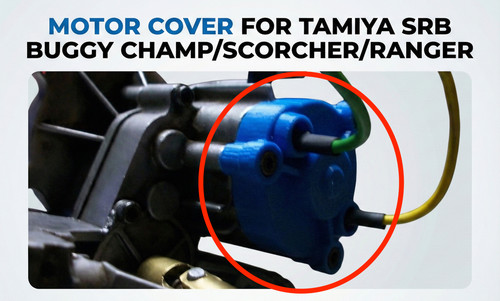Motor cover for tamiya srb - motor,