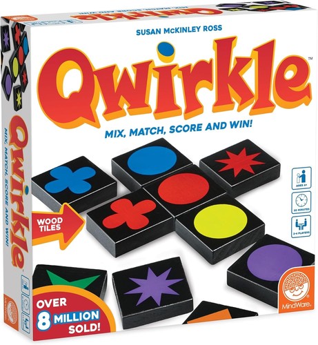 Qwirkle family board game 4 - game, 2-4