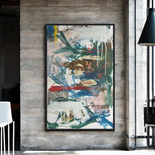 Original mixed media abstract - media,