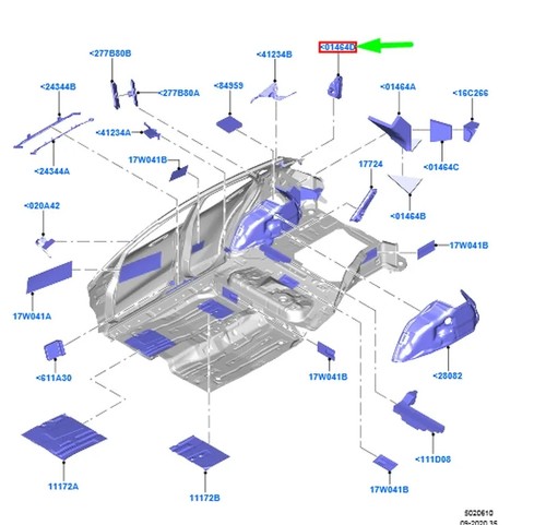 Ford puma mk2 rear right - puma,