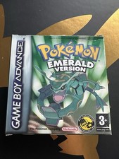 Pokemon Emerald GBA,  Boxed, UK PAL Version, Tested, Working