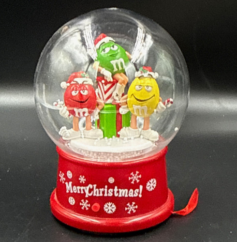 Vtg holiday snow globe - vtg,