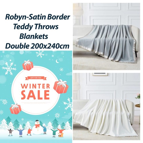 Ribbon satin border teddy - satin,