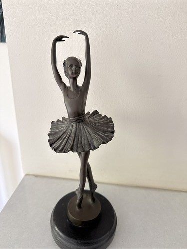 Milo bronze ballerina figurine - bronze,