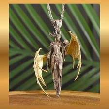 Witch Demon Gold Color Wings