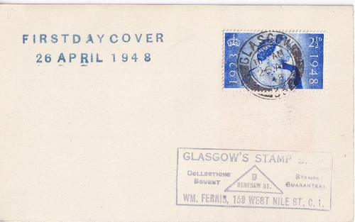 1948 silver wedding d - silver, 2½d