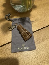 Mulberry Tan Studded Tassel