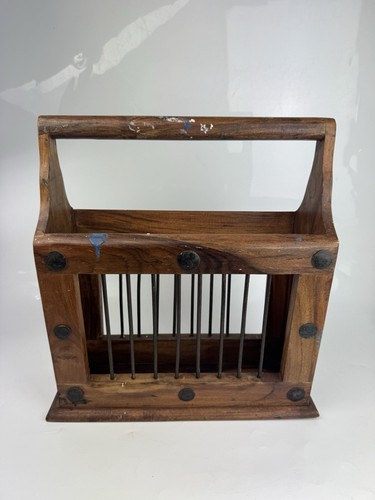 Sheesham wood rustic newspaper - sheesham,