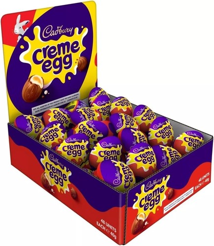 Cadbury creme egg box 48 - (box, of