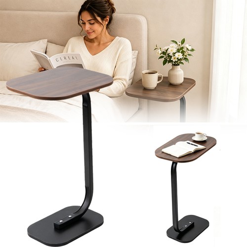 Shaped side table - c-shaped, small