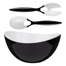 RETRO SMALL SALAD BOWL, SPOON