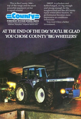 Vintage county tractor - county,
