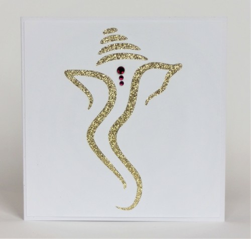 Luxury handmade diwali cards - handmade,