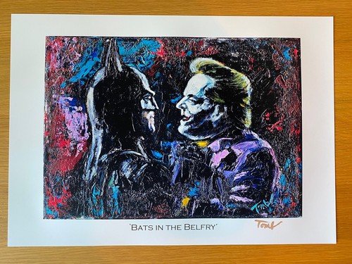 Batman and the joker art - joker,