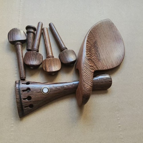 Wenge wood violin parts - wood, 4/4