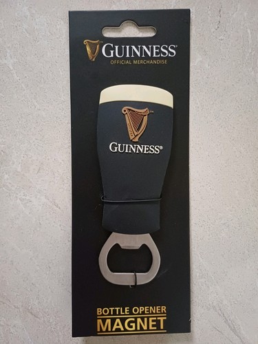 Guinness bottle opener magnet - bottle,