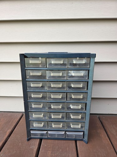 Vintage drawer metal small - 24,