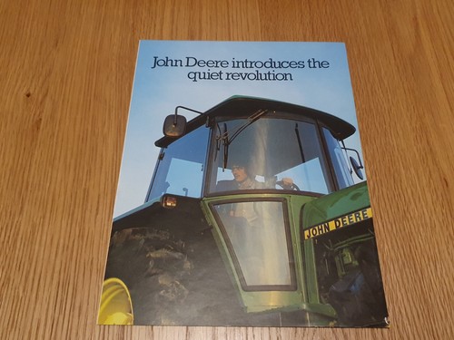 John deere quiet revolution - deere, sg