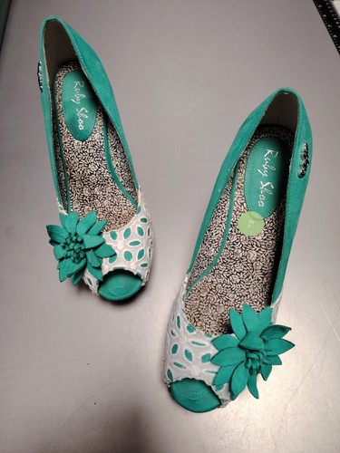 Ladies ruby shoo turquoise - ladies,
