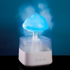 Glow Raincloud Humidifier 6 Colour LED Lighting Cloud Atmosphere Night Light