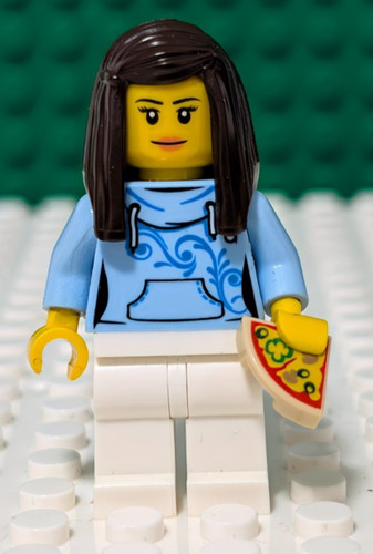 Lego minifigure city pizza - minifigure,