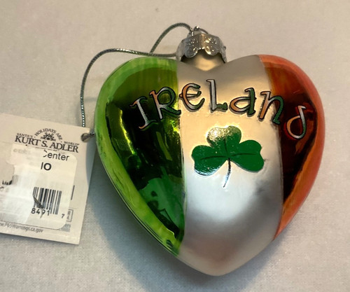 Kurt adler ireland glass - kurt,