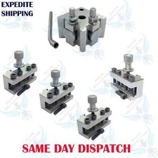 T37QUICK CHANGE TOOLPOST FOR MYFORD LATHE ML7 SUPER7 WITH VEE HOLDER DIXON STYLE