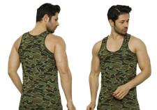 Camouflage Mens Vest Army Camo