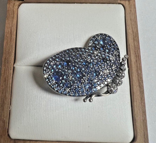 Pandora blue crystal pave - pandora, ss