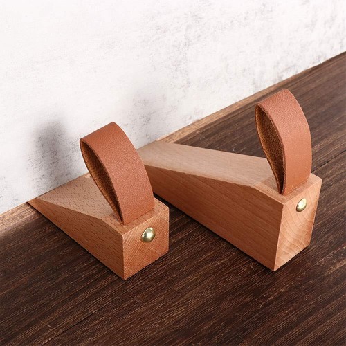 Door wedge wood hold open - wood, shut