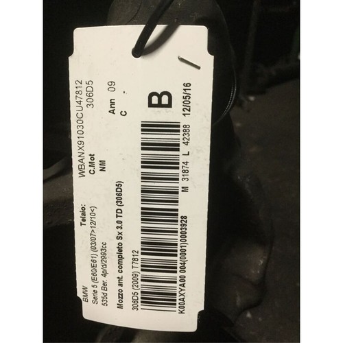 Front hub bmw serie - hub,