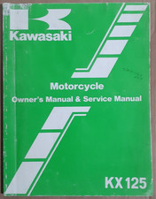 Kawasaki kx125 motorcycle - kawasaki,