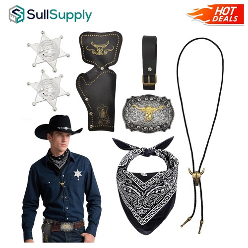Unisex adult cowboy costume - unisex,